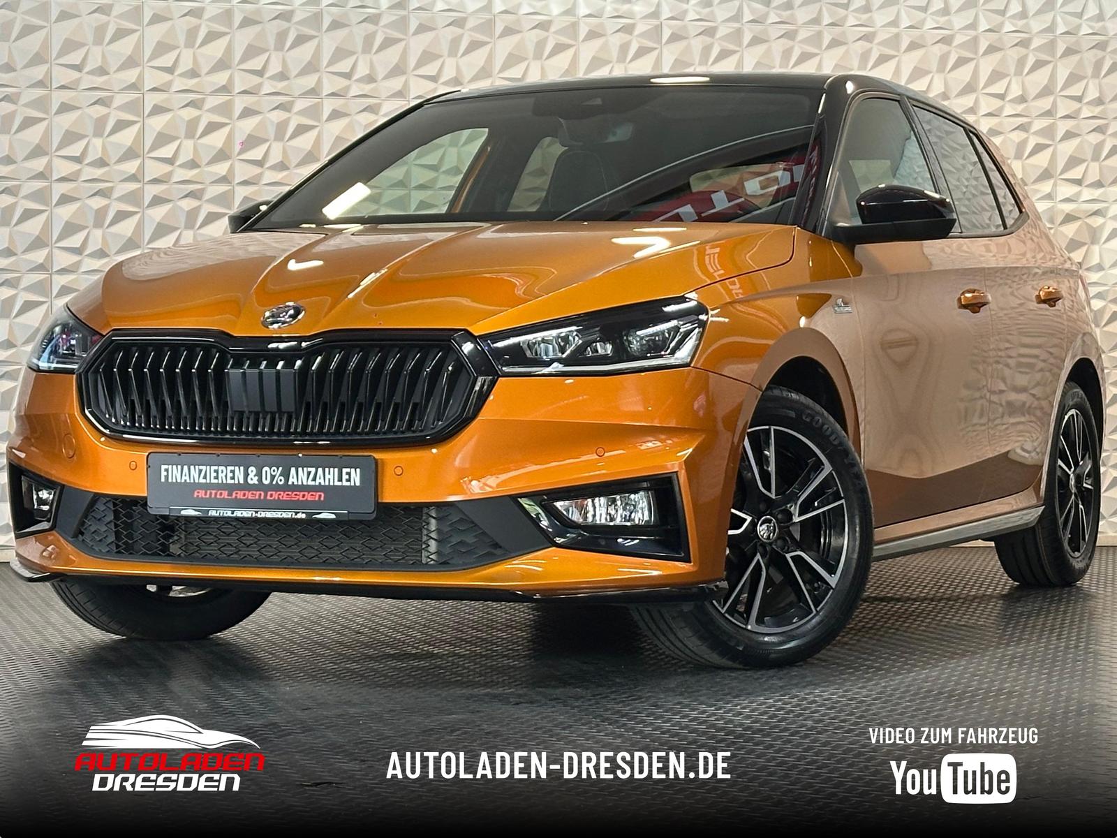 Skoda Fabia 1.0TSI MONTE CARLO DSG#LED#PAN#ACC#CAM#SHZ