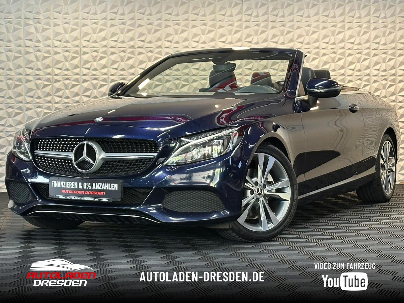 Mercedes-Benz C220d CABRIO LED#NAVI#PDC#AIRSCARF#SHZ#KEYL