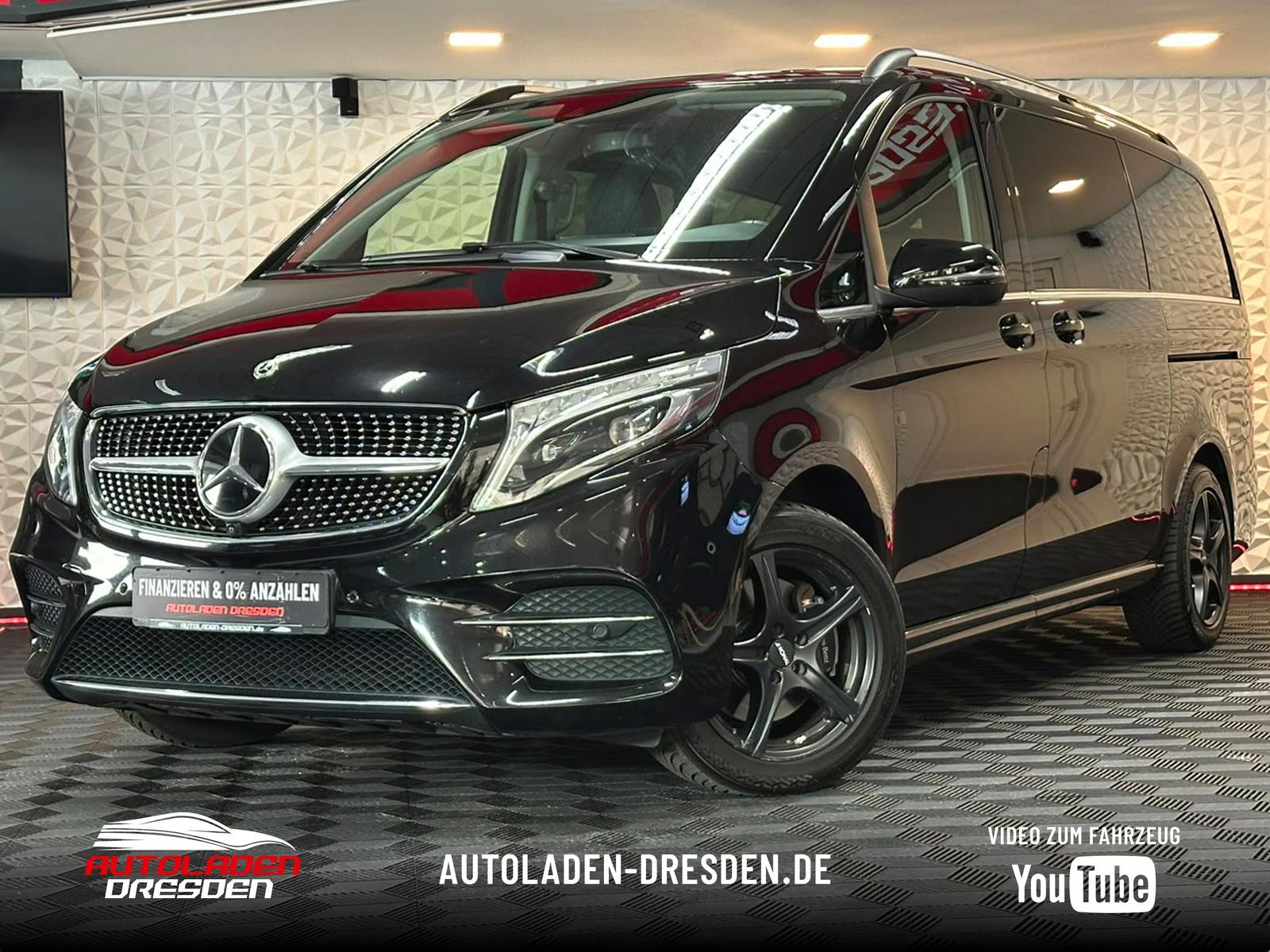 Mercedes-Benz V250d AMG AVANTGARDE LANG BURM#LEDER#LED#SHZ#AHK